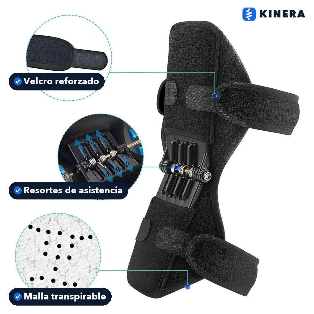 Partes de la rodillera KINERA