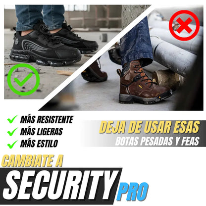 🥾 ZAPATOS DE SEGURIDAD CON PUNTA DE ACERO INDESTRUCTIBLES